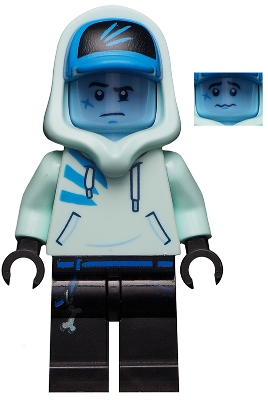Jack Davids - Light Aqua Hoodie with Cap and Hood (Bright Light Blue Head)
Komplett i god stand.