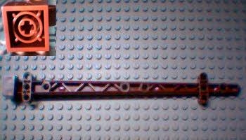 Boat, Mast 2 x 2 x 20 with Holes and Axle Hole (x Shape / + Orientation)
I god stand.