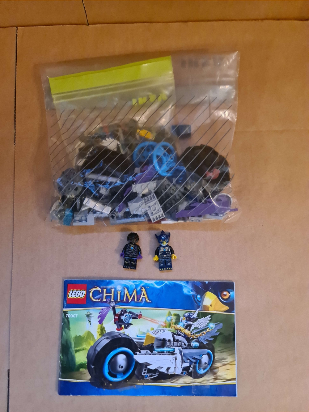 Sett 70007 fra Lego Chima serien.

Meget pent. Komplett med manual. 