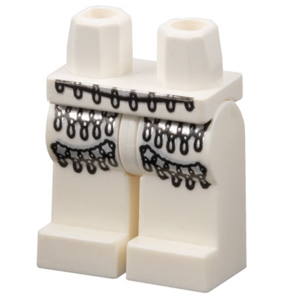 Hips and Legs with Silver Tassels Pattern
I god stand.