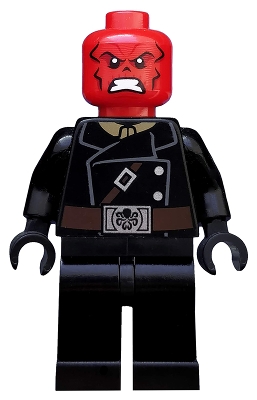 Red Skull - Dark Brown Belt
Komplett i god stand.