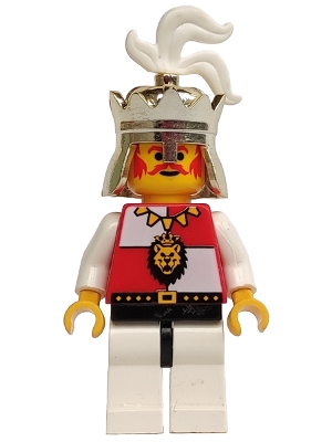 Royal Knights - King, with black/white legs
Komplett i god stand.