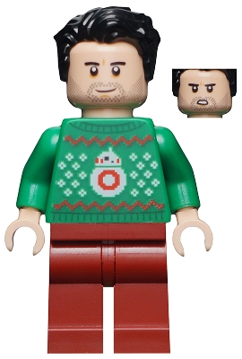 Poe Dameron (Green Christmas Sweater with BB-8)
Komplett i god stand. Med kopp og pistol.