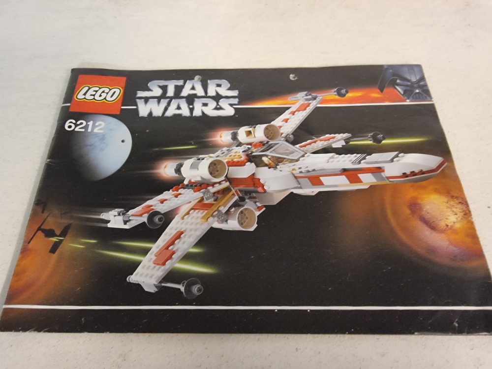 Byggetegning til sett 6212.
I god stand.