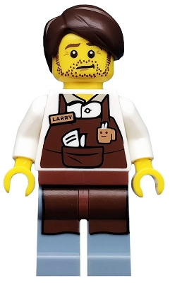 Larry the Barista, The LEGO Movie (Minifigure Only without Stand and Accessories)
Komplett i god stand.