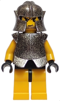 Knights Kingdom II - Rogue Knight 2 (Yellow Legs, Speckle Breastplate, Speckle Cheek Protector Helmet)
Komplett i god stand.