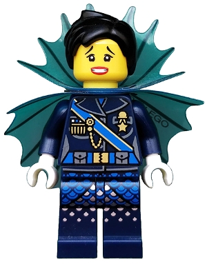 Shark Army General #1, The LEGO Ninjago Movie (Minifigure Only without Stand and Accessories)
Komplett i god stand.