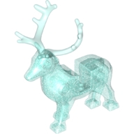 Deer with Trans-Light Blue Antlers (Stag, Reindeer)
Komplett i god stand.