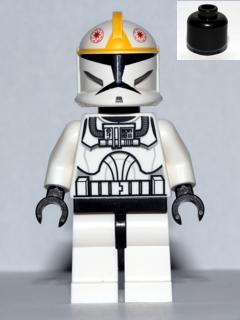 Clone Pilot (Clone Wars) with Black Head
Komplett i god stand.