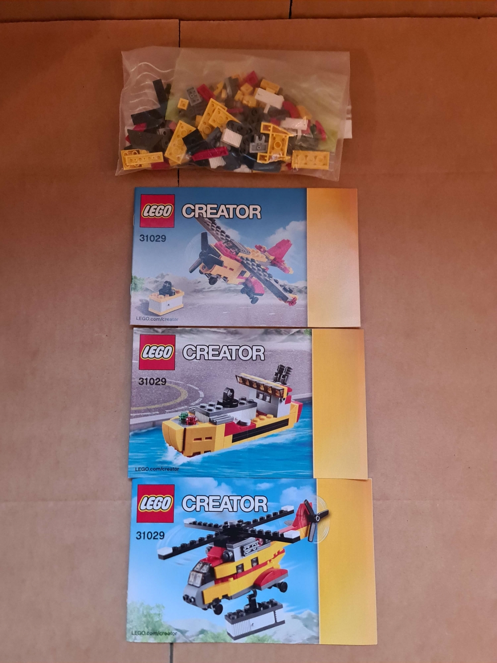 Sett 31029 fra lego Creator serien. 

Meget pent. Komplett med manualer. 