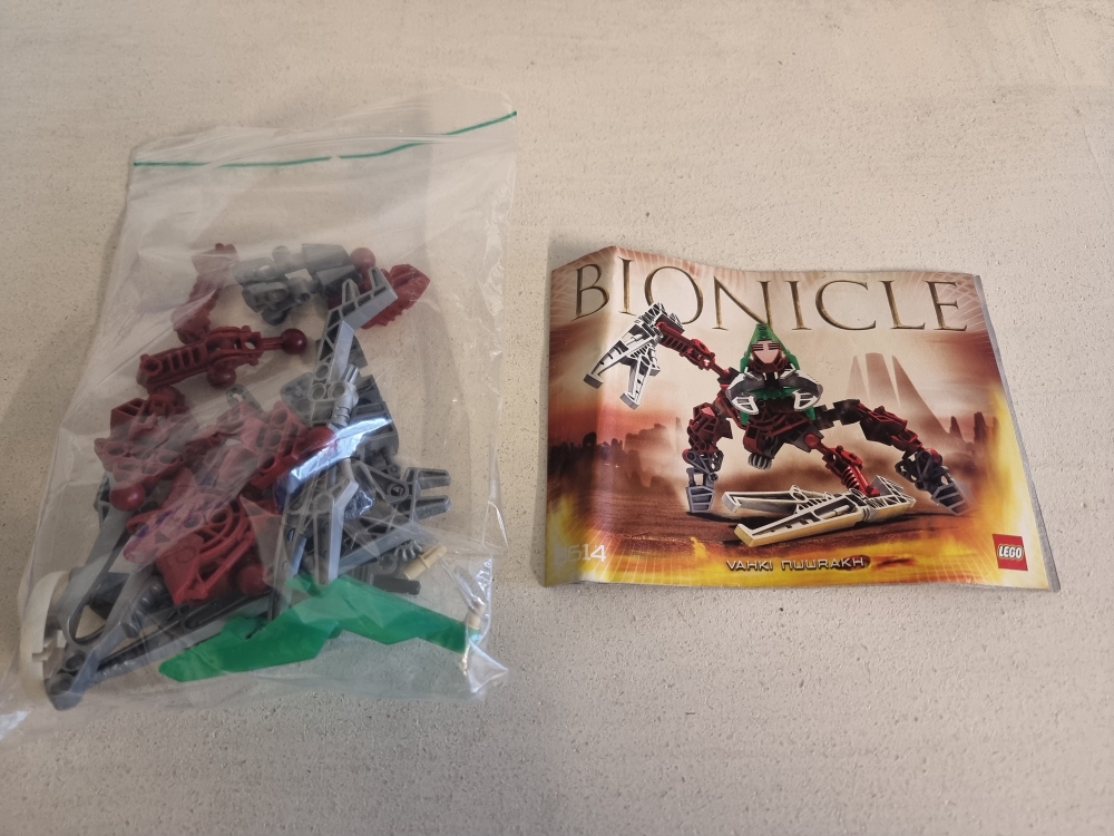 Sett 8614 fra Lego Bionicle serien.
Meget pent.
Komplett med manual.