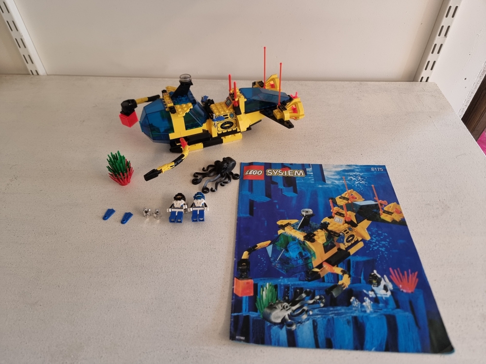 Sett 6175 fra Lego Aquazone : Aquanauts serien
Flott sett.
Komplett med manual.