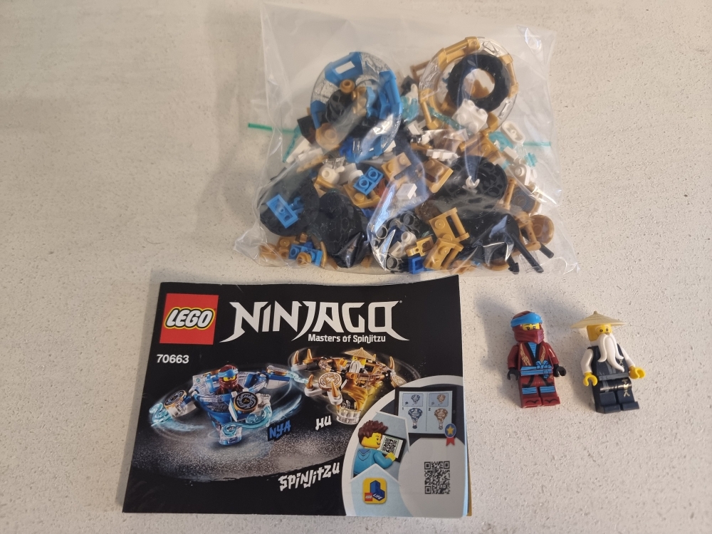 Sett 70663 fra Lego Ninjago  SPinjitzu serien.
Som nytt.
Komplett med manual.