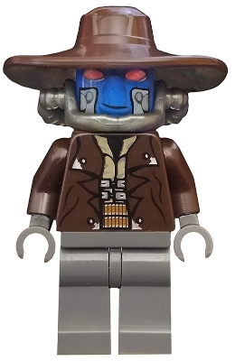 Cad Bane - Dark Bluish Gray Hands and Legs
Mangler breathing apparatur, ellers i god stand.