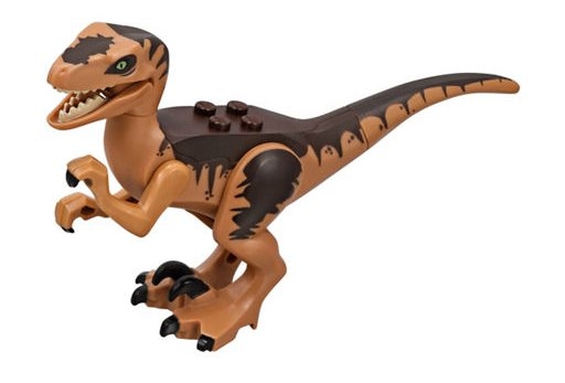 Dinosaur Raptor / Velociraptor with Dark Brown Back
Komplett i god stand.